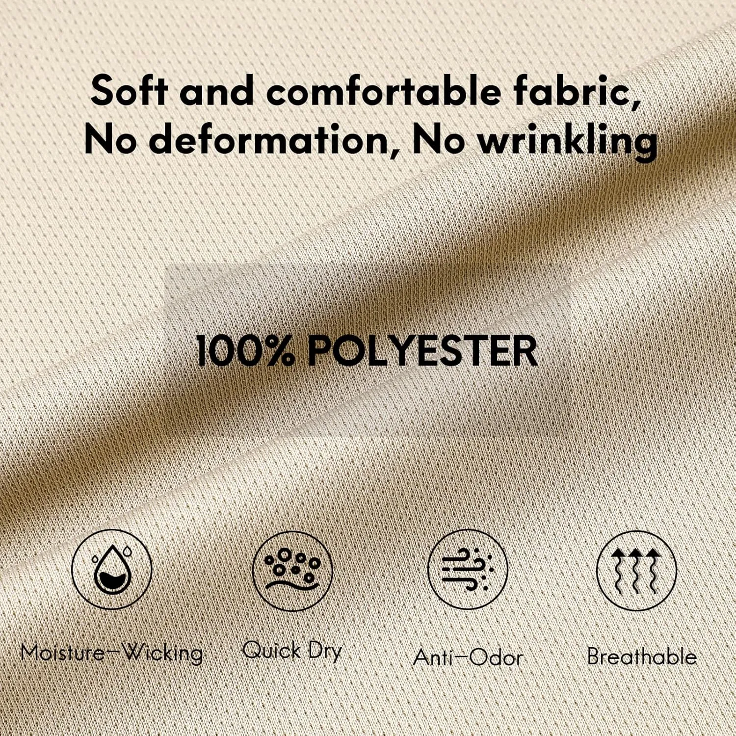 Haimont Polo Shirts for Men-Dry Fit Short Sleeve Collared Golf T-Shirts Business Casual Work Polos, Moisture Wicking