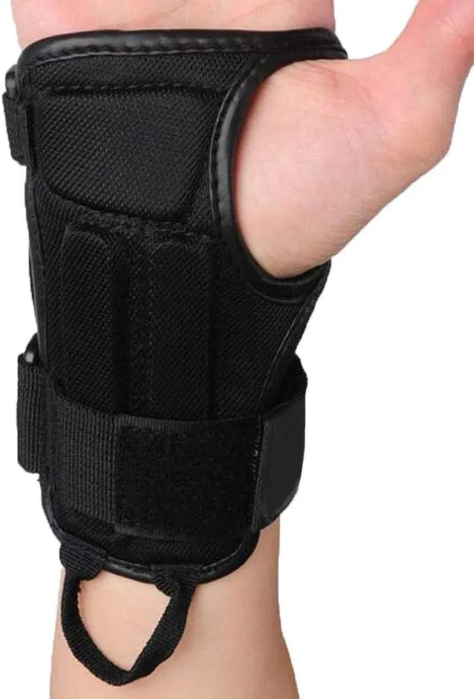 Impact Wrist Guard, Fitted Wrist Brace Wrist Support for Snowboarding, Skating, Motocross, Street Racing, Mountain Biking, Weightlifting