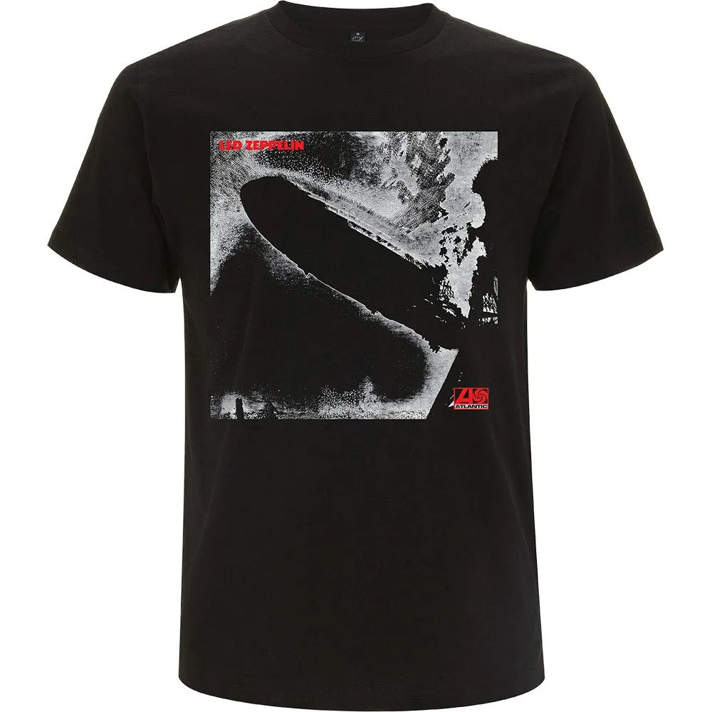 Led Zeppelin Men's 1 Remastered Cover Slim Fit T-Shirt XX-Large Black