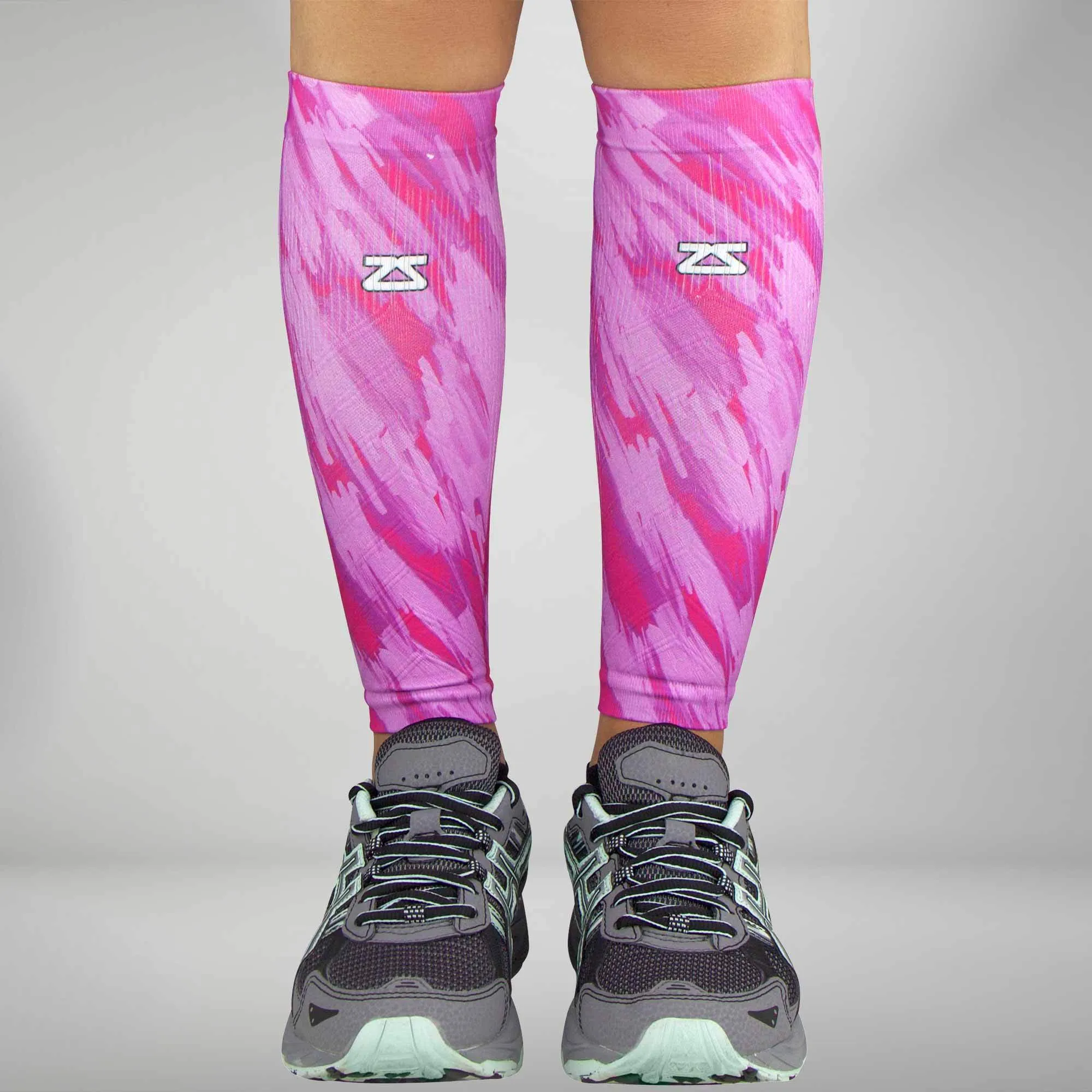 Paint Strokes Compression Leg Sleeves