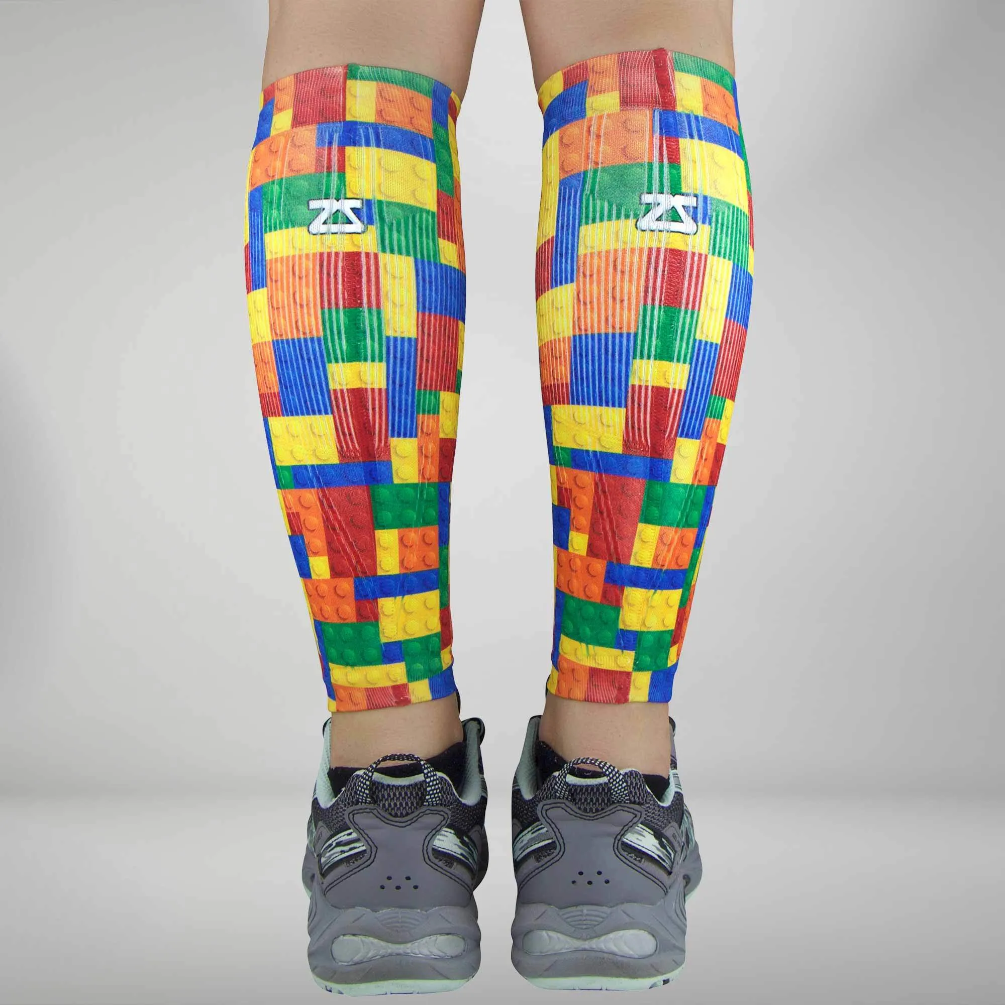 Puzzle Block Compression Leg Sleeves