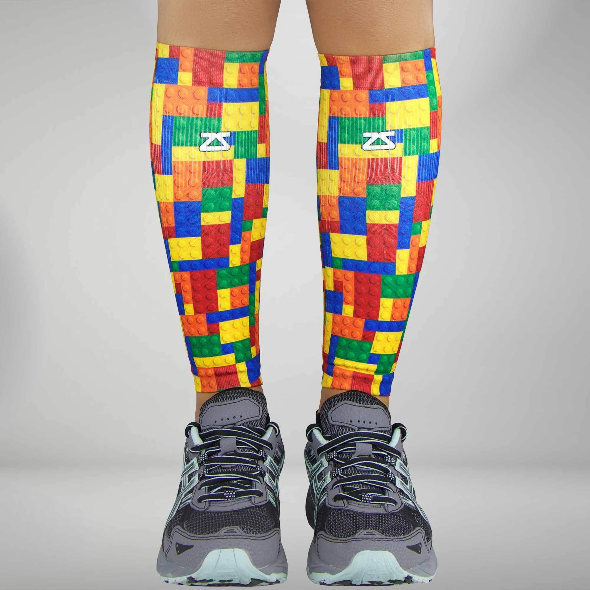 Puzzle Block Compression Leg Sleeves