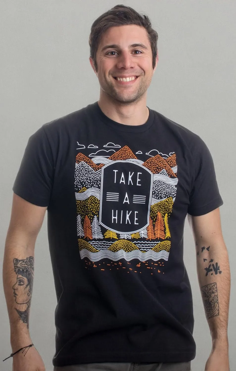 Take a Hike | Outdoor Nature Hiking Camping Graphic Saying for Men Women T-Shirt