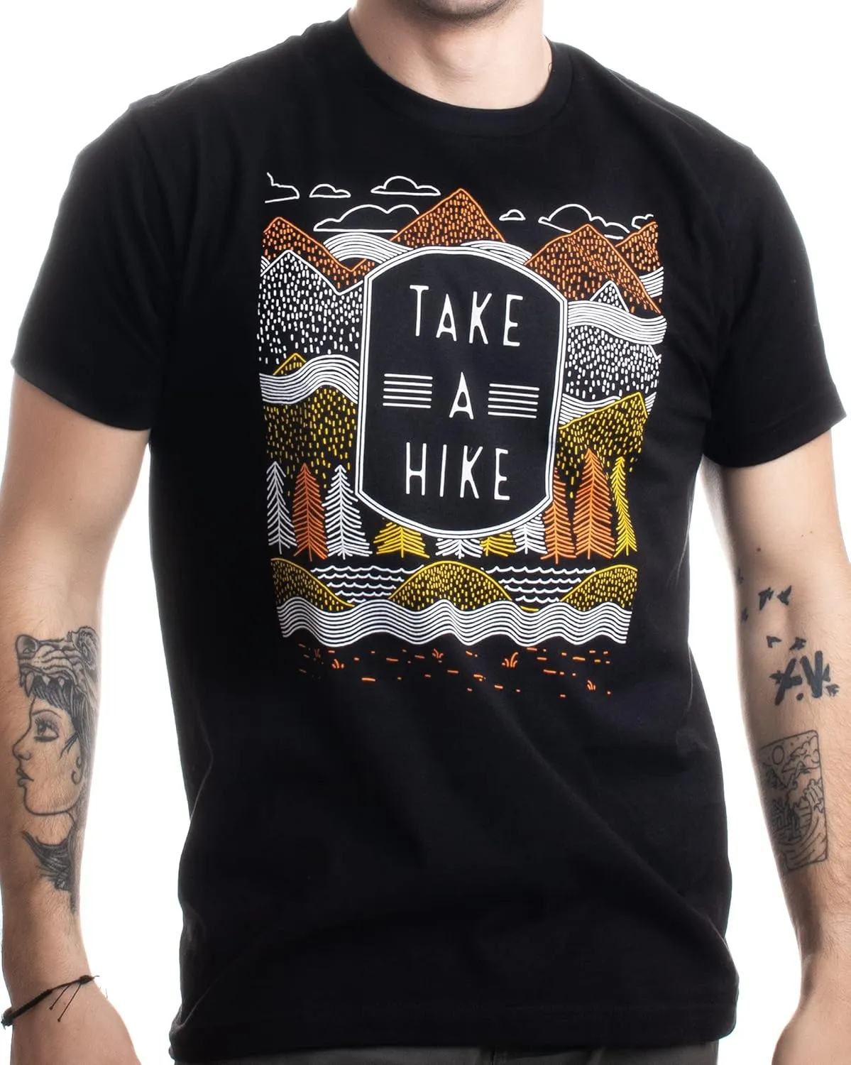 Take a Hike | Outdoor Nature Hiking Camping Graphic Saying for Men Women T-Shirt
