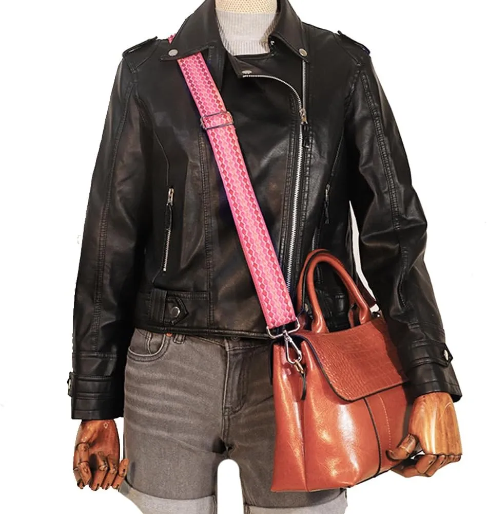 Wide Shoulder Strap Adjustable Replacement Belt Crossbody Canvas Bag Handbag