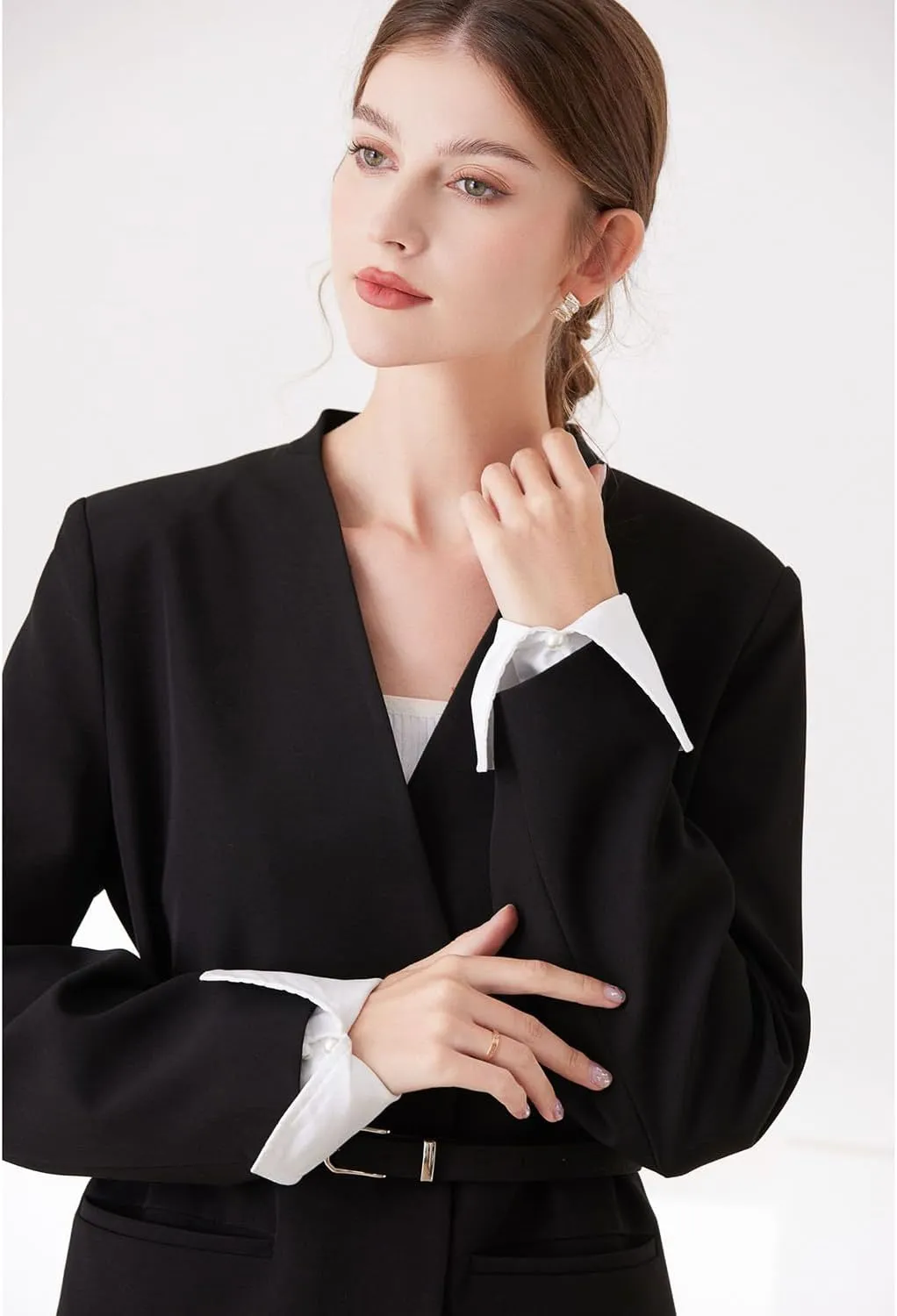 Women False Sleeves Wrist Cuffs Detachable Sleeve Cuffs False Sleeves for Sweater Blouse Shirt Fake Sleeve Cuffs