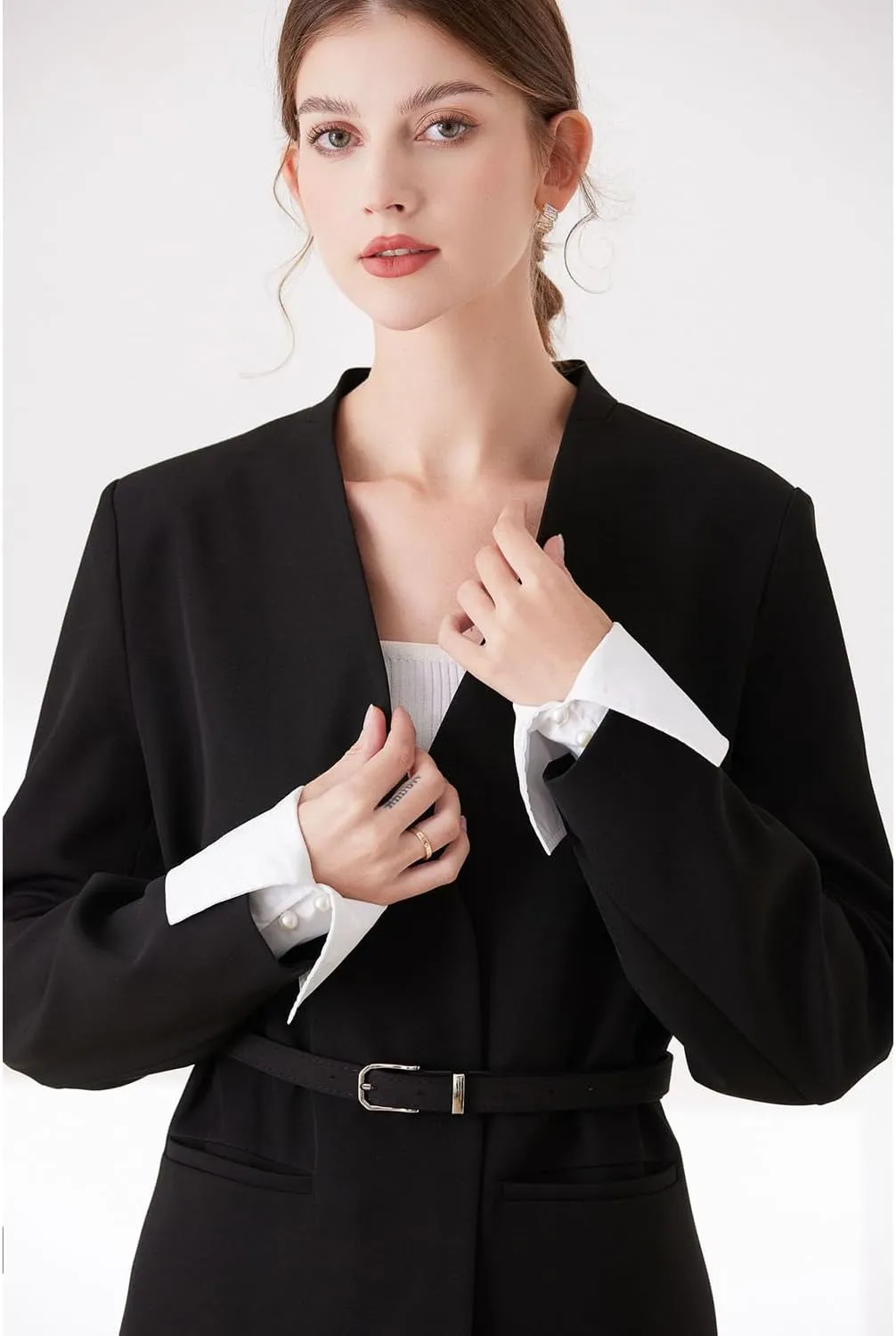 Women False Sleeves Wrist Cuffs Detachable Sleeve Cuffs False Sleeves for Sweater Blouse Shirt Fake Sleeve Cuffs