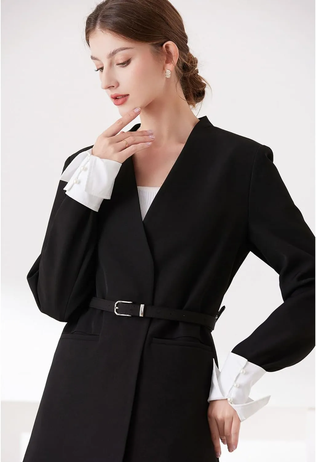 Women False Sleeves Wrist Cuffs Detachable Sleeve Cuffs False Sleeves for Sweater Blouse Shirt Fake Sleeve Cuffs