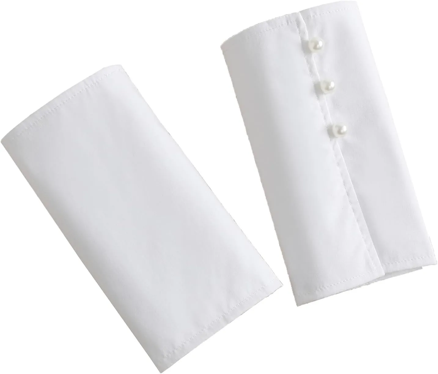 Women False Sleeves Wrist Cuffs Detachable Sleeve Cuffs False Sleeves for Sweater Blouse Shirt Fake Sleeve Cuffs
